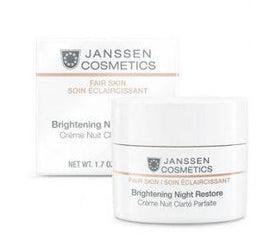 Crema depigmentanta de noapte- JANSSEN Fair Skin Brightening Night Restore 50 ml