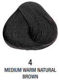 Vopsea permanenta fara amoniac - Alfaparf Milano Precious Nature Ammonia-Free Permanent Hair Color 60 ml - MEDIUM WARM NATURAL BROWN 4
