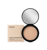 Pudra Compacta Semi-Transparenta Mata - PAESE Matte Powder Semitransparent 9 gr - 5A NATURAL