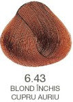 Vopsea permanenta - Alfaparf EOC Cube Vopsea permanenta 3D Tech 60ml - Blond inchis cupru auriu 6/43