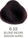 Vopsea permanenta - Alfaparf EOC Cube Vopsea permanenta 3D Tech 60ml - Blond inchis mahon auriu 6/53