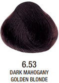 Vopsea permanenta fara amoniac - Alfaparf Milano Precious Nature Ammonia-Free Permanent Hair Color 60 ml - DARK MAHOGANY GOLDEN BLONDE 6.53