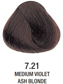 Vopsea permanenta fara amoniac - Alfaparf Milano Precious Nature Ammonia-Free Permanent Hair Color 60 ml - MEDIUM VIOLET ASH BLONDE 7.21