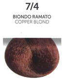 Vopsea permanenta- Oyster Perlacolor Professional Hair Coloring Cream 100 ml - 7/4