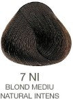 Vopsea permanenta - Alfaparf EOC Cube Vopsea permanenta 3D Tech 60ml - Blond mediu natural intens 7 NI