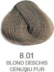 Vopsea permanenta - Alfaparf EOC Cube Vopsea permanenta 3D Tech 60ml - Blond deschis cenusiu pur 8/01