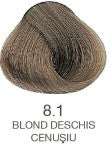 Vopsea permanenta - Alfaparf EOC Cube Vopsea permanenta 3D Tech 60ml - Blond deschis cenusiu 8/1