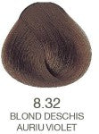 Vopsea permanenta - Alfaparf EOC Cube Vopsea permanenta 3D Tech 60ml - Blond dechis auriu violet 8/32