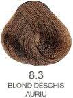 Vopsea permanenta - Alfaparf EOC Cube Vopsea permanenta 3D Tech 60ml - Blond deschis auriu 8/3