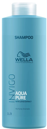 Sampon impotriva excesului de sebum - Wella Wp Invigo Balance Aqua Pure Shampoo 1000 ml