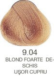 Vopsea permanenta - Alfaparf EOC Cube Vopsea permanenta 3D Tech 60ml - Blond foarte deschis usor cupru 9/04