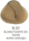 Vopsea permanenta - Alfaparf EOC Cube Vopsea permanenta 3D Tech 60ml - Blond foarte deschis auriu cenusiu 9/31