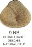 Vopsea permanenta - Alfaparf EOC Cube Vopsea permanenta 3D Tech 60ml - Blond foarte deschis natural cald 9 NB
