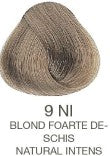 Vopsea permanenta - Alfaparf EOC Cube Vopsea permanenta 3D Tech 60ml - Blond foarte deschis natural intens 9 NI