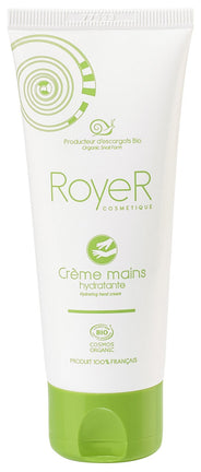 Crema maini certificata BIO, cu Slime de Melc - ROYER COSMETIQUE Creme Mains 75 ml