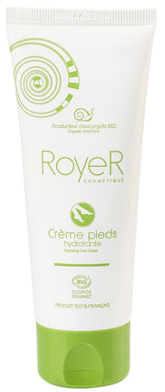 Crema picioare certificata BIO, cu Slime de Melc - ROYER COSMETIQUE Crema Pieds 75 ml