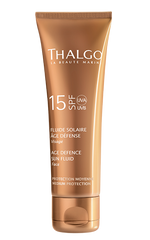 Crema de fata SPF15 - THALGO SUN Age Defence Sun Fluid 50ml