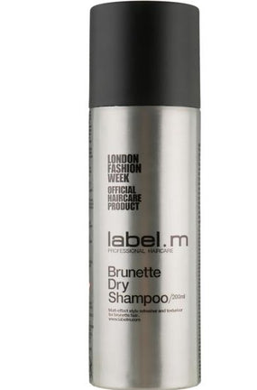 Sampon uscat pentru parul inchis la culoare – Label M Brunette Dry Shampoo 200 ml