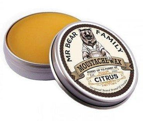 Ceara de mustata cu miros de citrice - Mr Bear Family Moustache Wax Citrus 30 gr