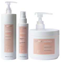 Tratament in 3 pasi pentru reparare intensiva, fara parabeni - Oyster Cutinol Rebirth Pack SALON SIZE Pack