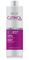 Sampon pentru par decolorat, vopsit cu C3-Plex si Colagen - OYSTER Cutinol Plus Color Up Shampoo 1000 ml