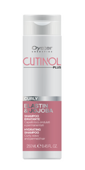 Sampon pentru par cret cu Elastina si Ulei de Jojoba - OYSTER Cutinol Plus Curly Shampoo 250 ml