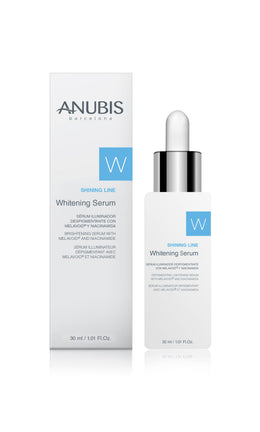 Serum concentrat pentru petele pigmentare - ANUBIS Shining Line Whitening Serum 30 ml