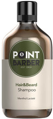 Sampon de par si barba - Point Barber Hair & Beard Shampoo 300 ml