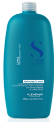 Balsam de curatare pentru par cret/ondulat - ALFAPARF Semi di Lino Curls Hydrating Co-Wash 1000 ml