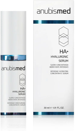 Serum concentrat cu acid hialuronic si vitamina E- AnubisMed HA+ Hyaluronic Serum 30 ml