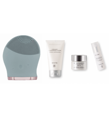 Kit profesional pentru depigmentarea tenului- Bruno Vassari Cleansing Beauty Pack White 2019