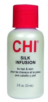 Tratament-ulei pentru restructurare, cu matase naturala - CHI Keratin Silk Infusion 15 ml