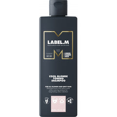 Sampon ce neutralizeaza nuantele calde de galben din par - Label M Cool Blonde Shampoo 300 ml