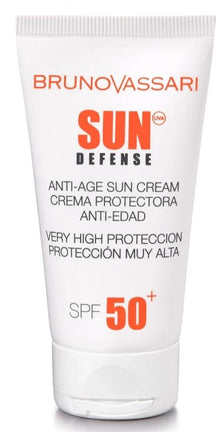 Crema protectoare anti-imbatranire- Bruno Vassari Sun Defense Anti Age Sun Cream SPF50 50 ml