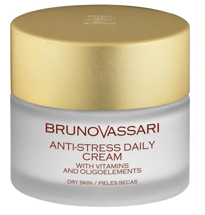 Crema zilnica anti-stres pentru tenul uscat - Bruno Vassari Antistress Daily Cream Secas 50 ml