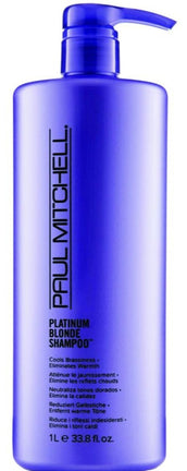 Sampon cu pigmenti violet, par blond - PAUL MITCHELL Platinum Blonde Shampoo 1000 ml