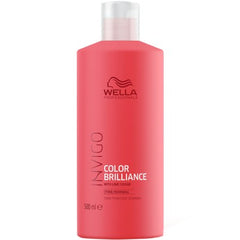 Sampon pentru par vopsit cu structura fina - WELLA Invigo Brilliance Shampoo Fine 500 ml