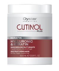 Masca restructuranta cu Acid Hialuronic si Keratina - OYSTER Cutinol Plus Keratin Mask 1000 ml
