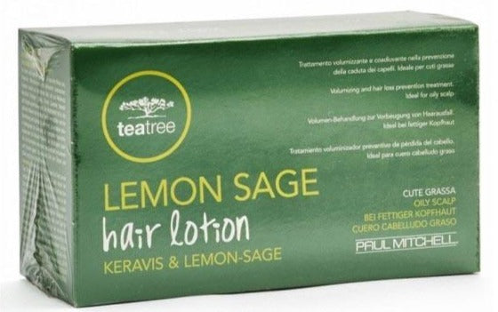 Fiole impotriva caderii parului - PAUL MITCHELL Tea Tree Lemon Sage Hair Lotion 12x6 fiole