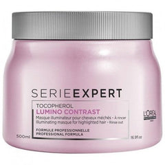 Masca pentru par cu suvite - Loreal SE Tocopherol Lumino Contrast Mask 500 ml