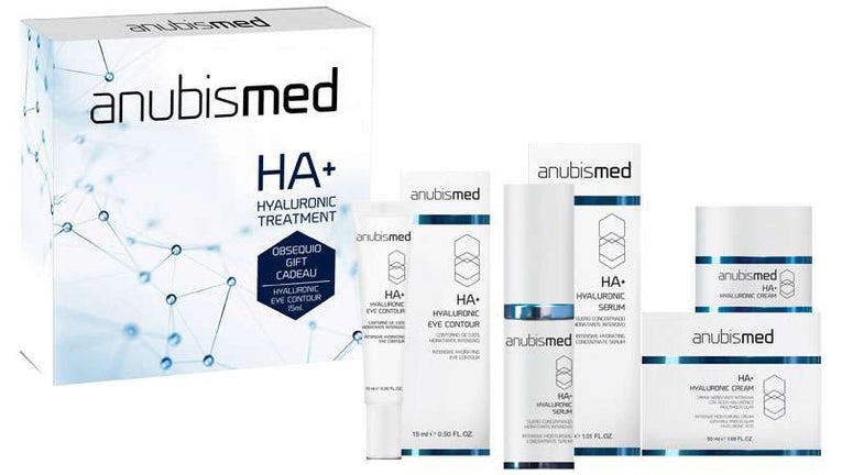 Pachet tratament cu acid hialuronic- AnubisMed HA+ Hyaluronic Treatment Pack
