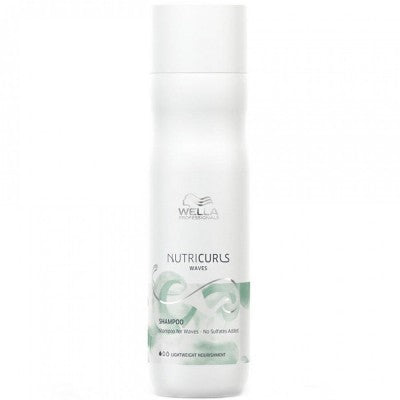 Sampon fara sulfati, pentru par cret - WELLA Nutricurls Shampoo 250 ml