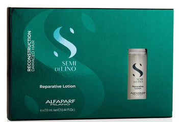 Lotiune tratament reconstructie - Alfaparf Semi di Lino Reconstruction Reparative Lotion 6x13 ml