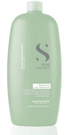 Sampon de echilibrare anti-sebum- Alfaparf Semi di Lino Scalp Rebalansing Balancing Low Shampoo 1000 ml