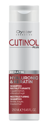 Sampon restructurant cu Acid Hialuronic si Keratina - OYSTER Cutinol Plus Keratin Shampoo 250 ml