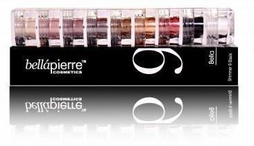 Set 9 Pigmenti de culoare- Bella Pierre 9 Stack Shimmer Powders Bella 15,75 gr