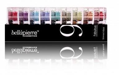 Set 9 Pigmenti de culoare- Bella Pierre 9 Stack Shimmer Powders Fabulous 15,75 gr