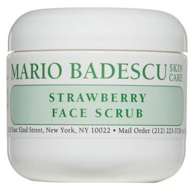 Exfoliant facial cu extract de capsuni - Mario Badescu Strawberry Face Scrub 118 ml