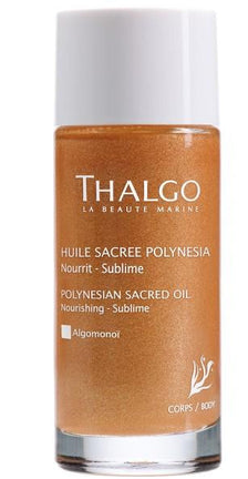 Ulei hidratant pentru corp si par cu particule aurii - THALGO Polynesian Sacred Oil 50 ml