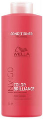 Balsam pentru parul vopsit cu structura fina-normala - Wella Invigo Brilliance Fine Hair Conditioner 1000 ml